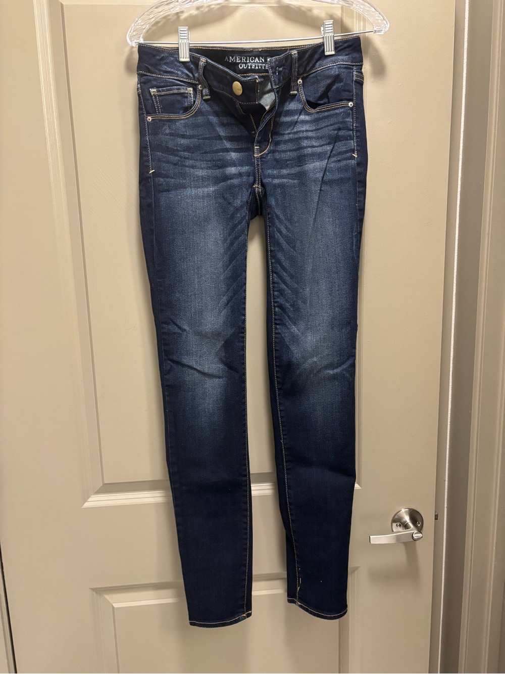 American Eagle Outfitters Dark Indigo Skinny Jeans